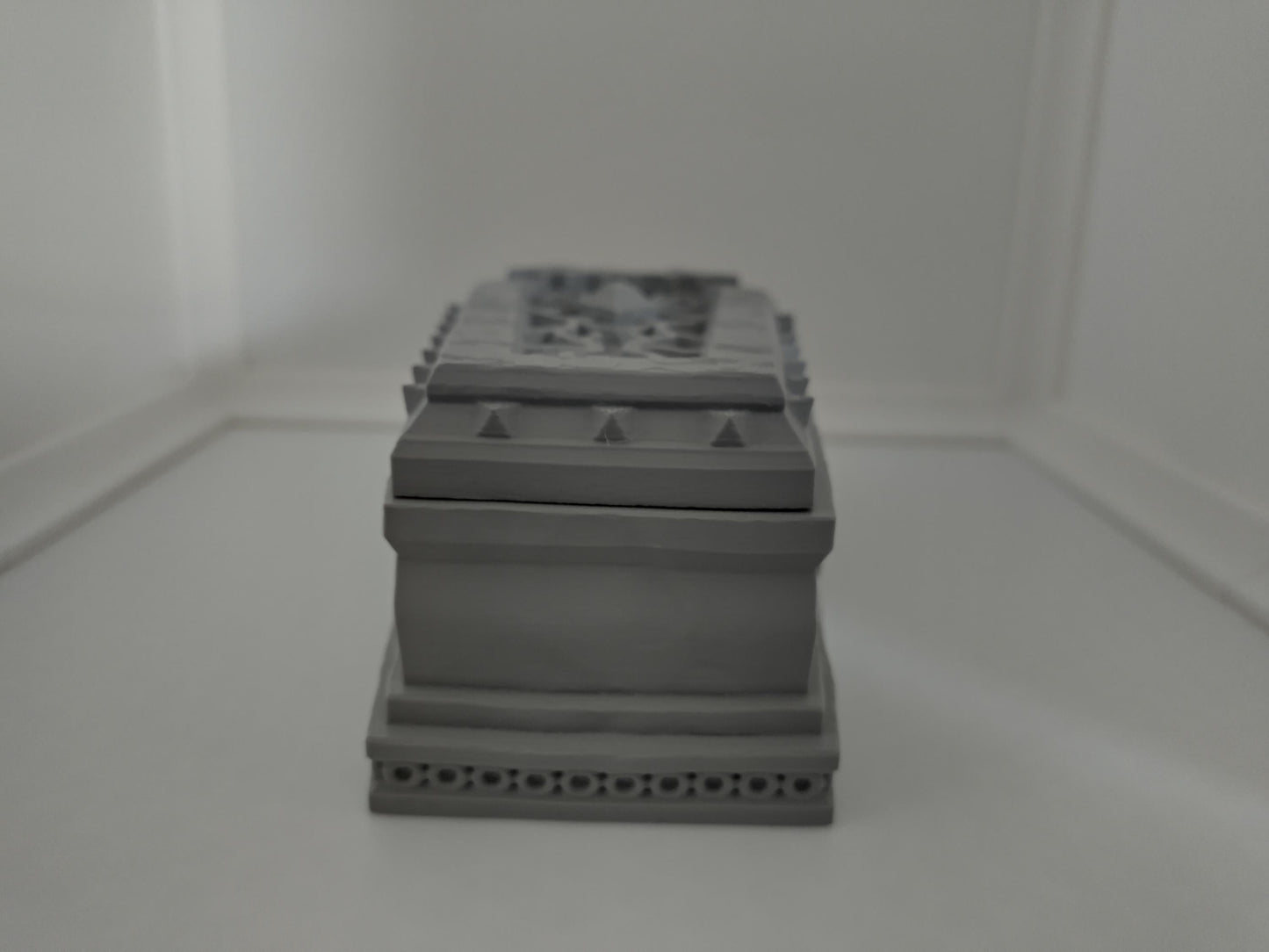 Coffin dice box | batlord's lair dice storage | 3d printed accessory for tabletop and war games