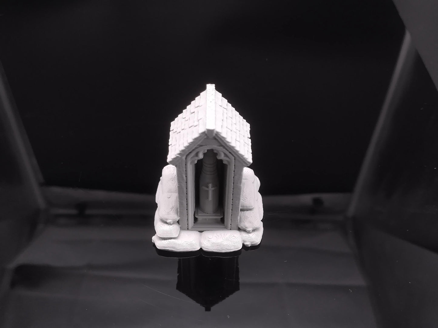 Ammunition temple wargaming scatter terrain - Sci-Fi grimdark terrain | Trench Warfare Zone