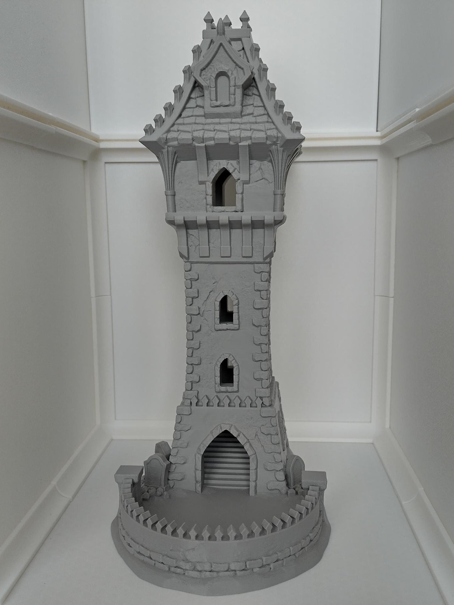 Bat lair dice tower for TTRPGs and other tablet top dice games | 3d printed accessory for dice games