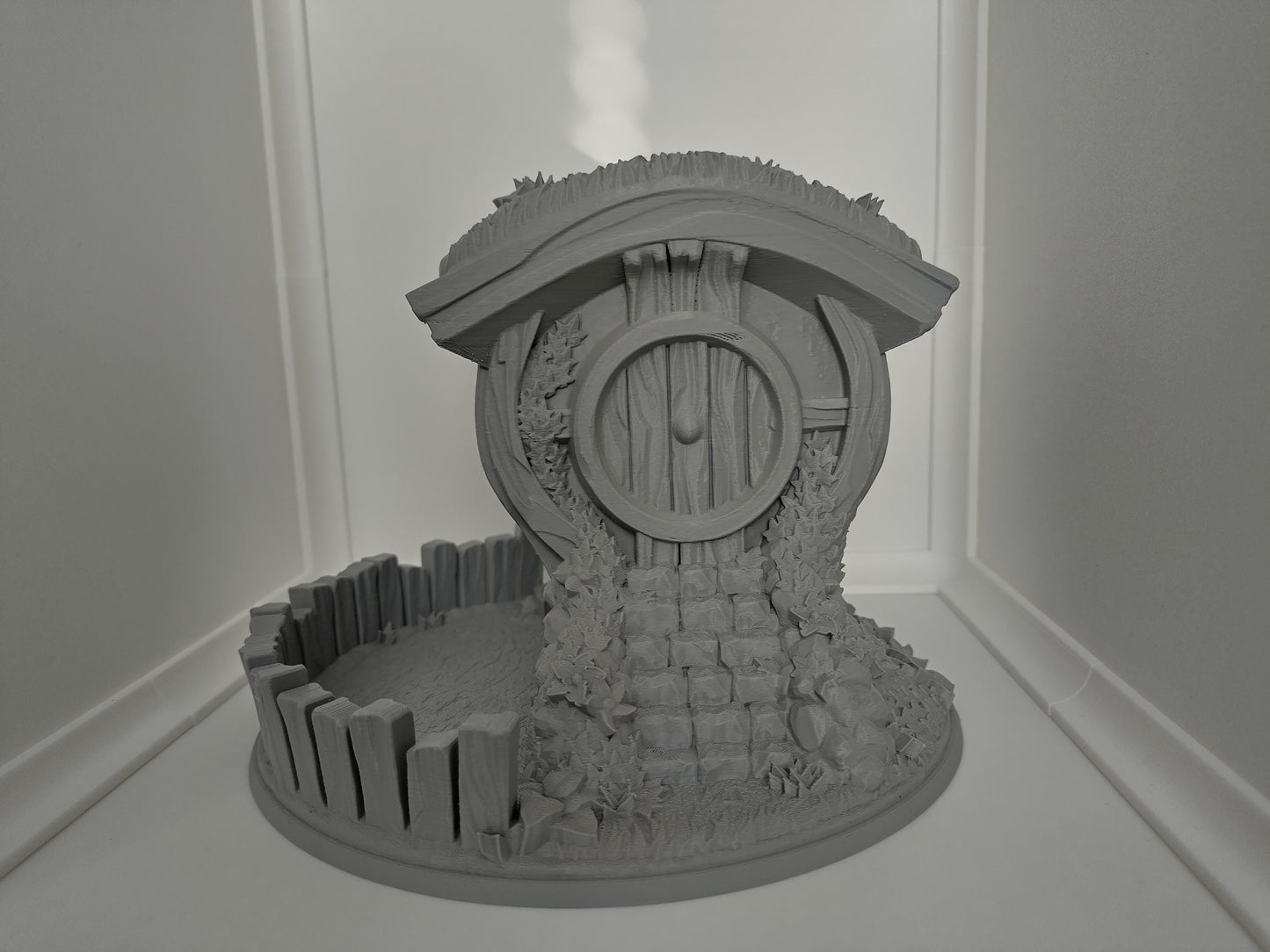 Greenhill dice tower with tray TTRPGs and other tablet top dice games | 3d printed accessory for dice games
