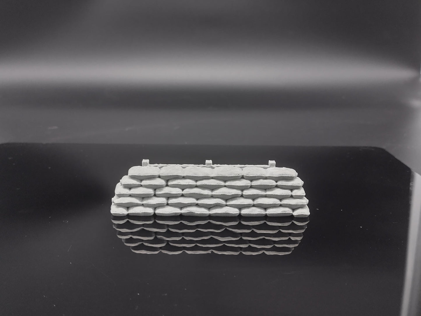 Sandbag barricades wargaming scatter terrain - Sci-Fi grimdark terrain | Trench Warfare Zone