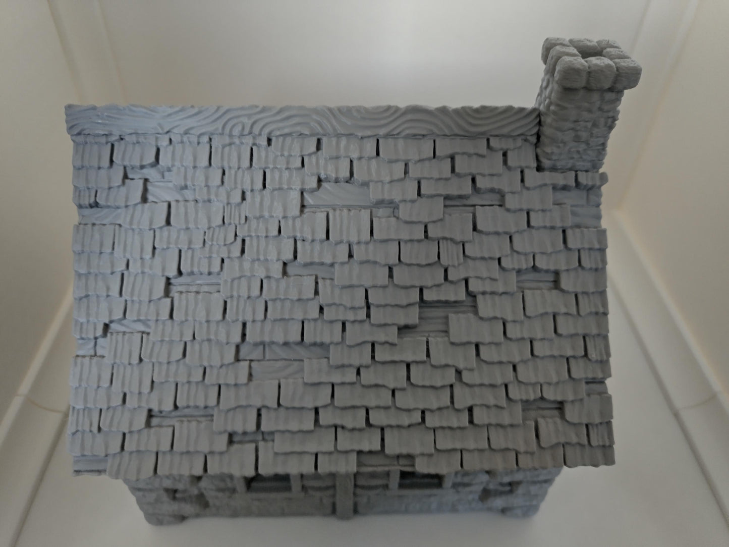 3D printed medieval house for 28mm & 32mm scale with playable interior | terrain | house 1 of the small village set