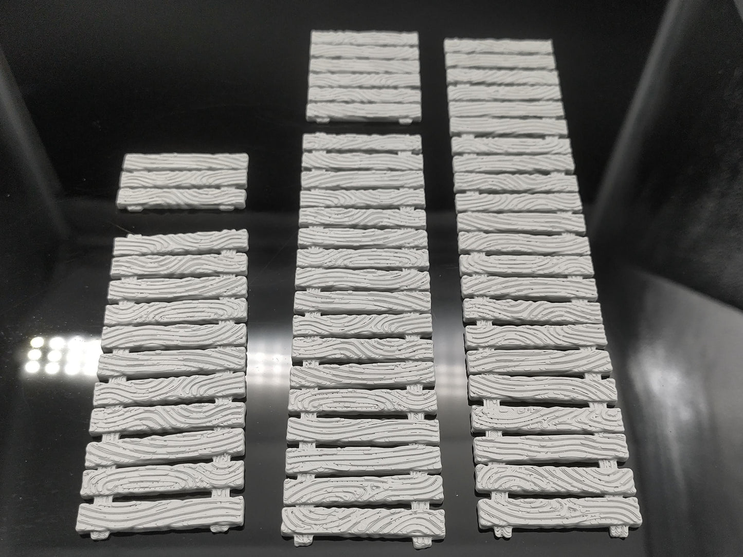 Duckboard 5 piece set wargaming scatter terrain - Sci-Fi grimdark terrain | Trench Warfare Zone