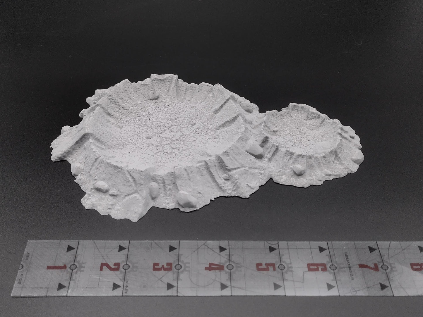 Battlefield blast caters 7 piece set wargaming scatter terrain - Sci-Fi grimdark terrain | Trench Warfare Zone