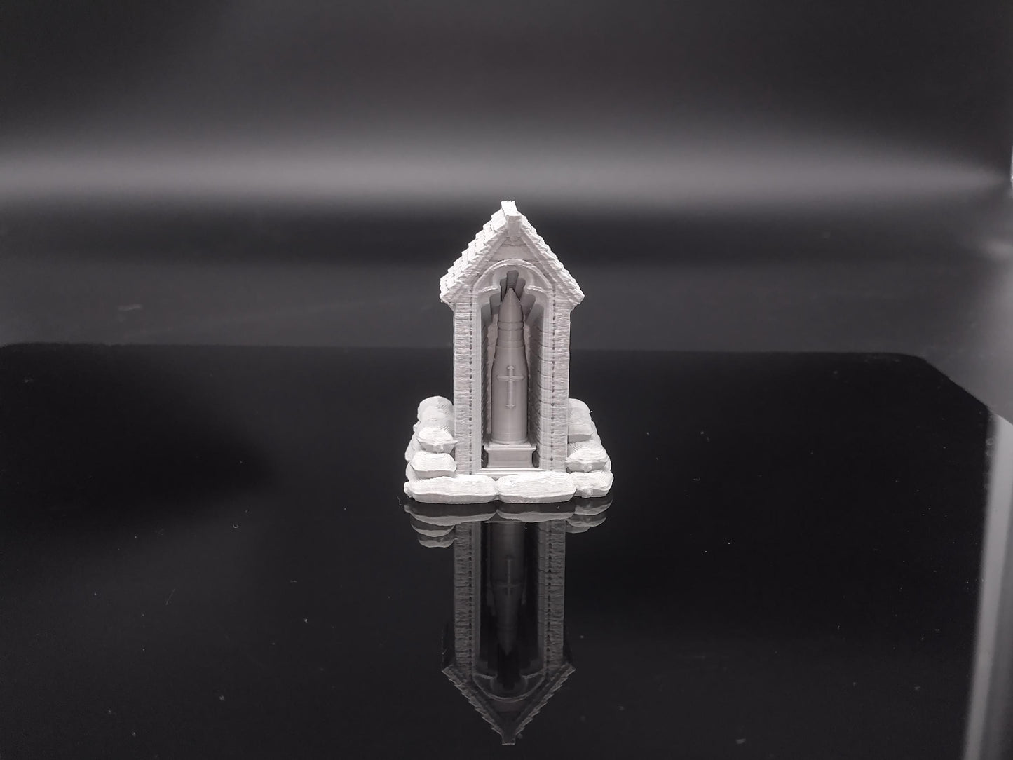 Ammunition temple wargaming scatter terrain - Sci-Fi grimdark terrain | Trench Warfare Zone