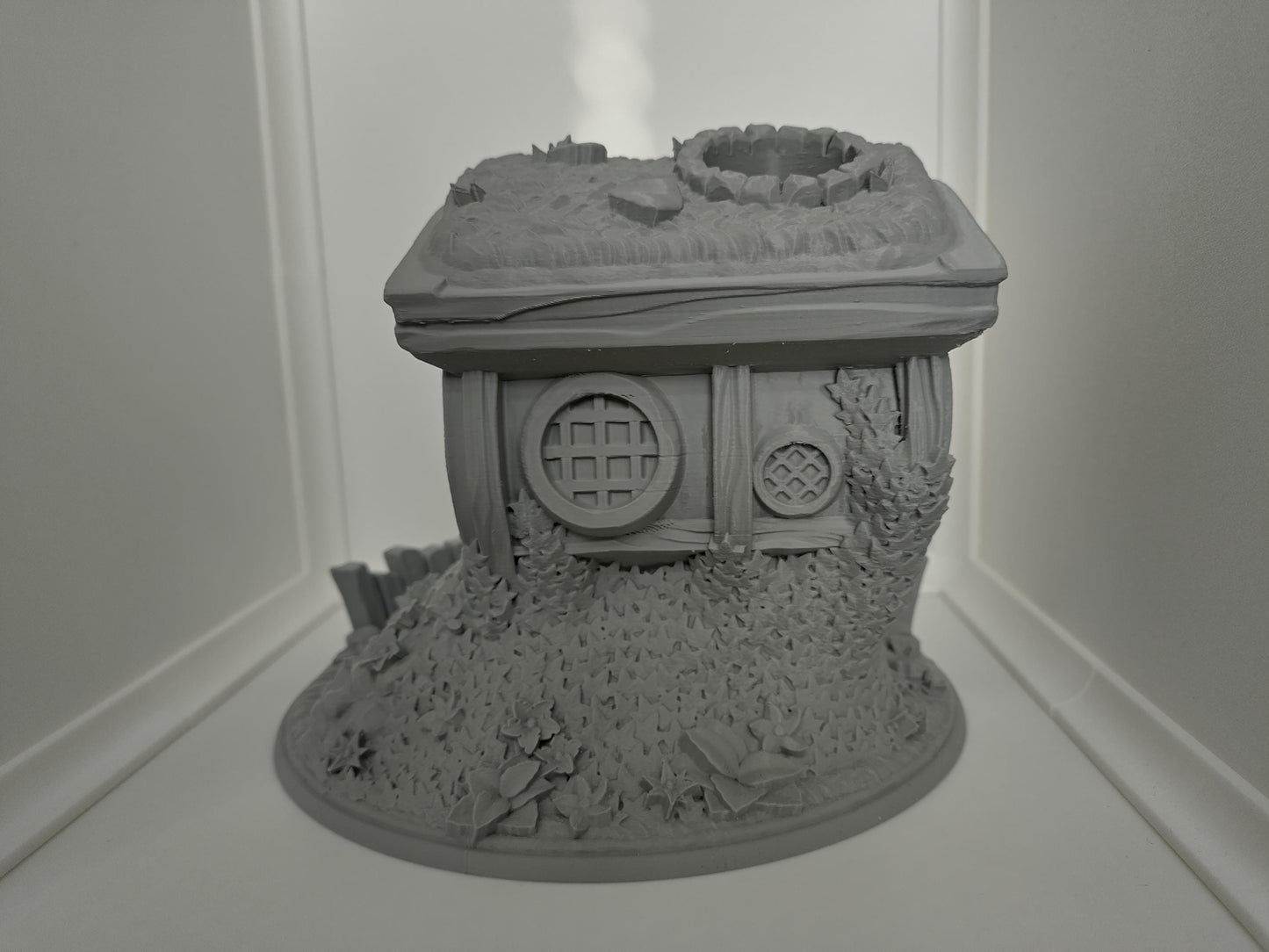 Greenhill dice tower with tray TTRPGs and other tablet top dice games | 3d printed accessory for dice games