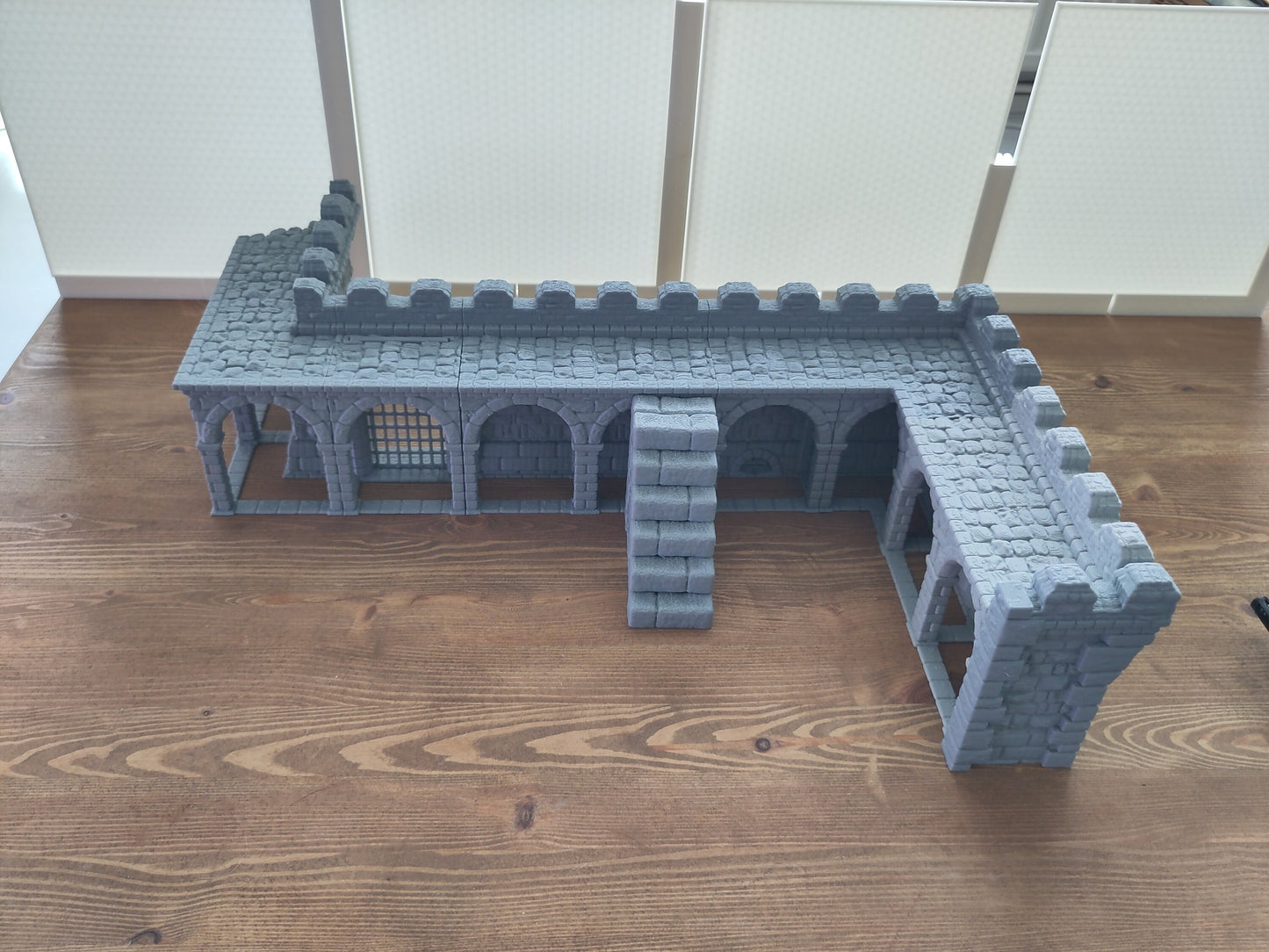 Modular walls 28mm wargaming terrain - make your own fortress! | Part of The Fortress set
