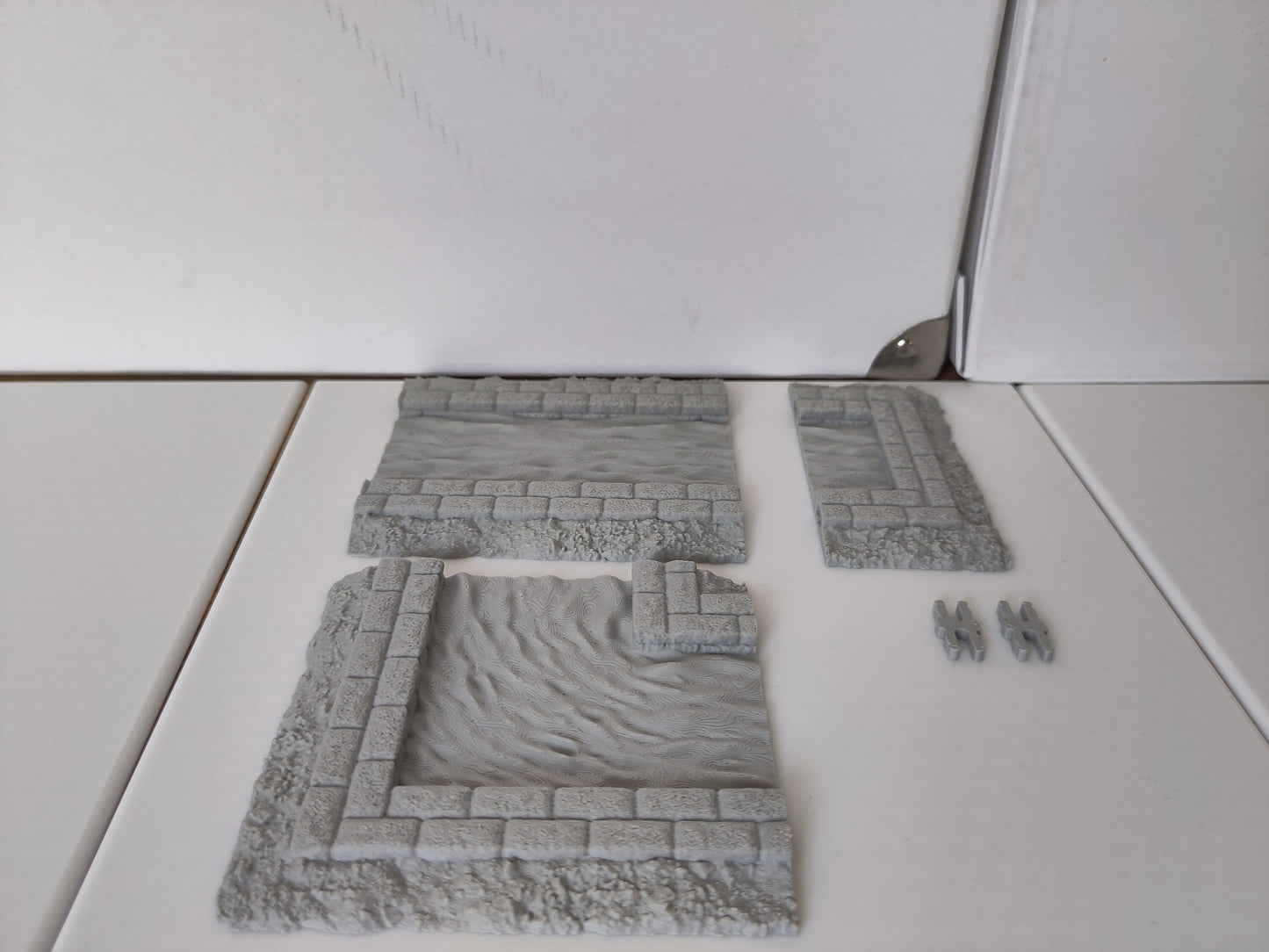 Modular moat terrain for 28mm scale tabletop games | Part of The Fortress set