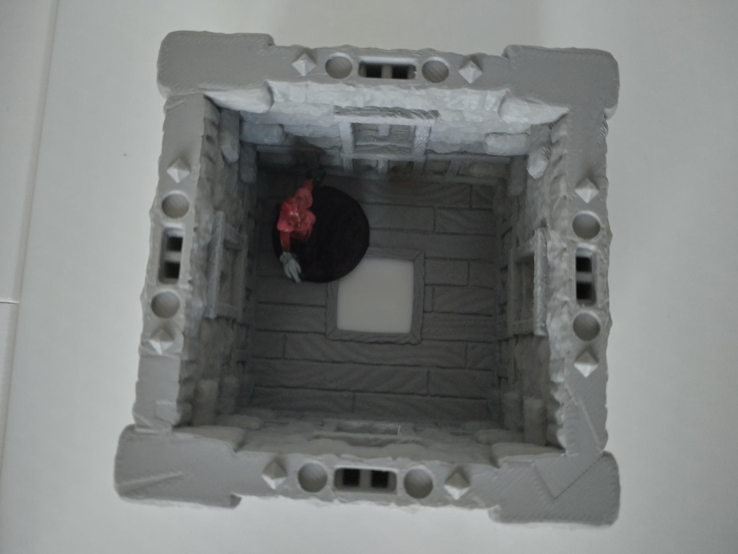 Medieval tower house for 28mm scale with playable interior | 3D printed terrain | magnetisable | house 3 of the small village set