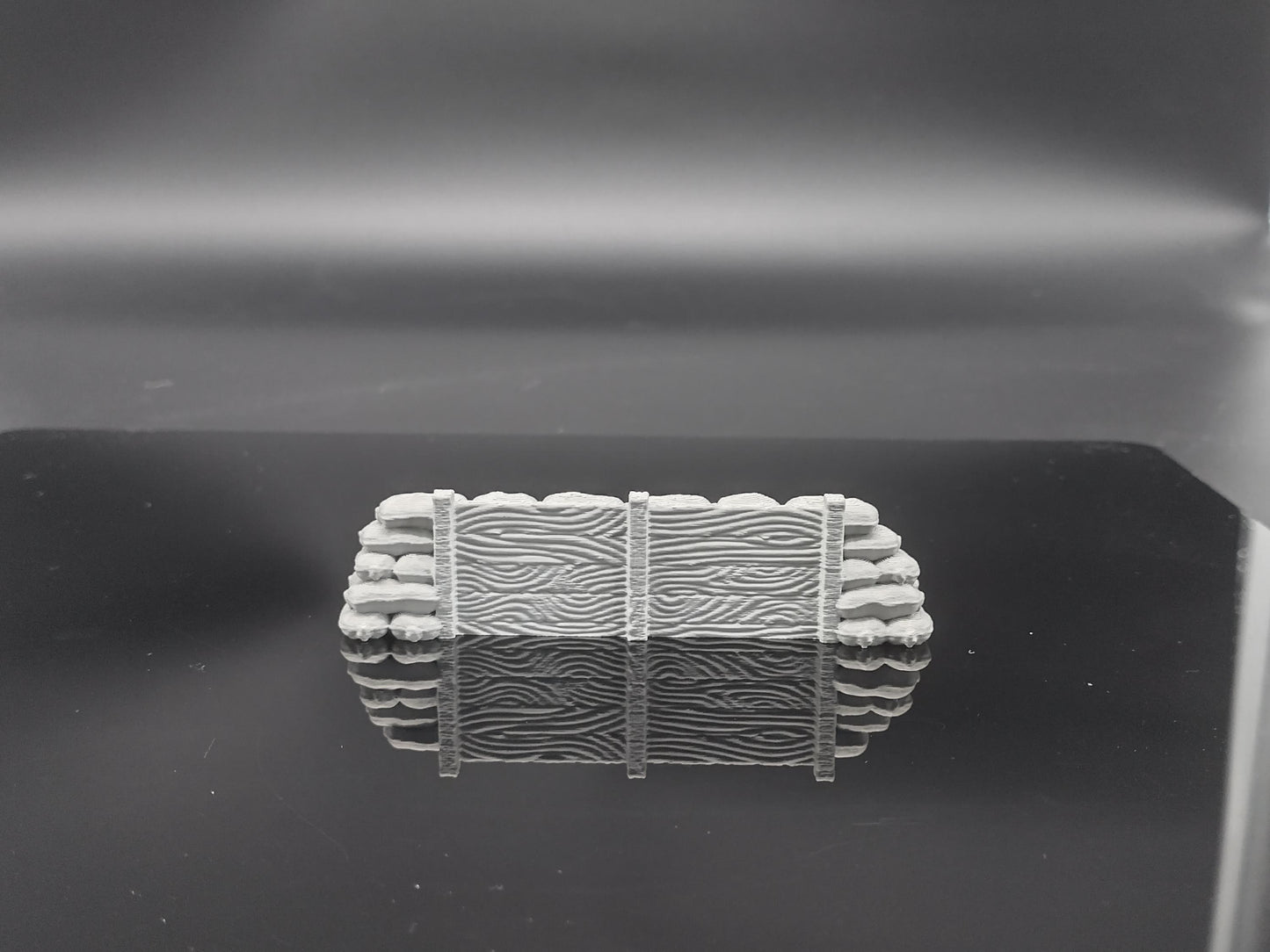 Sandbag barricades wargaming scatter terrain - Sci-Fi grimdark terrain | Trench Warfare Zone