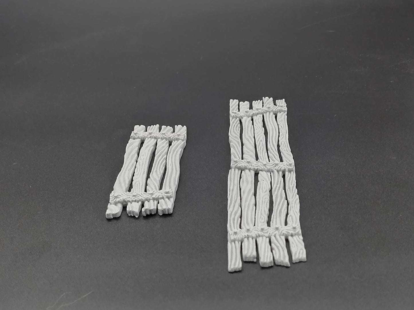 Gangways with planks for miniature games 28mm scale