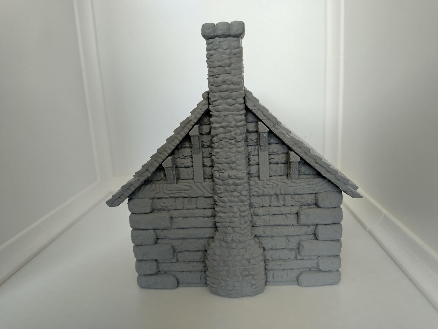 3D printed medieval house for 28mm & 32mm scale with playable interior | terrain |  house 1 of the small village set