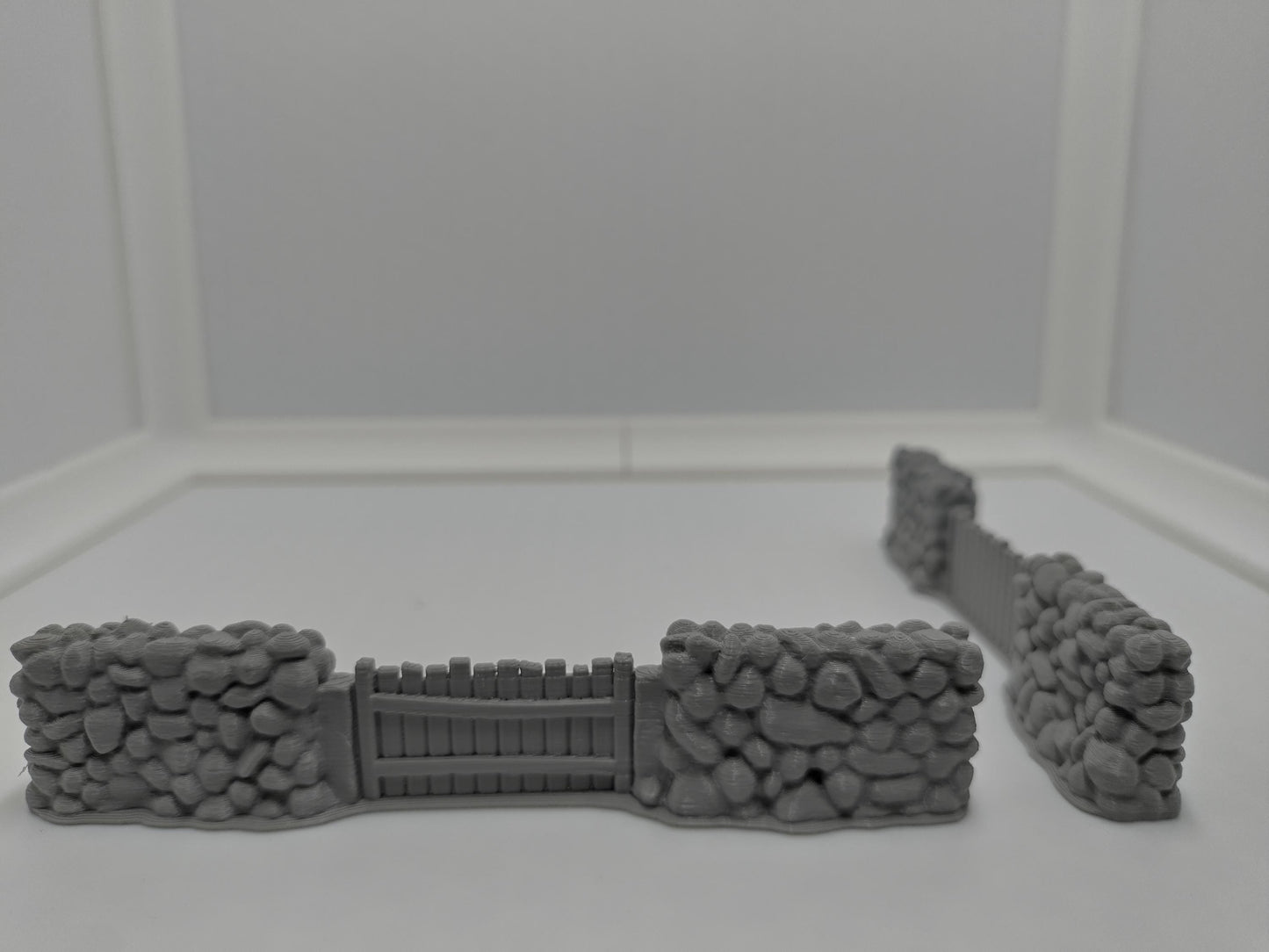 Stone walls scatter terrain 28mm scale | Fences for wargaming, RPGs and other miniature games