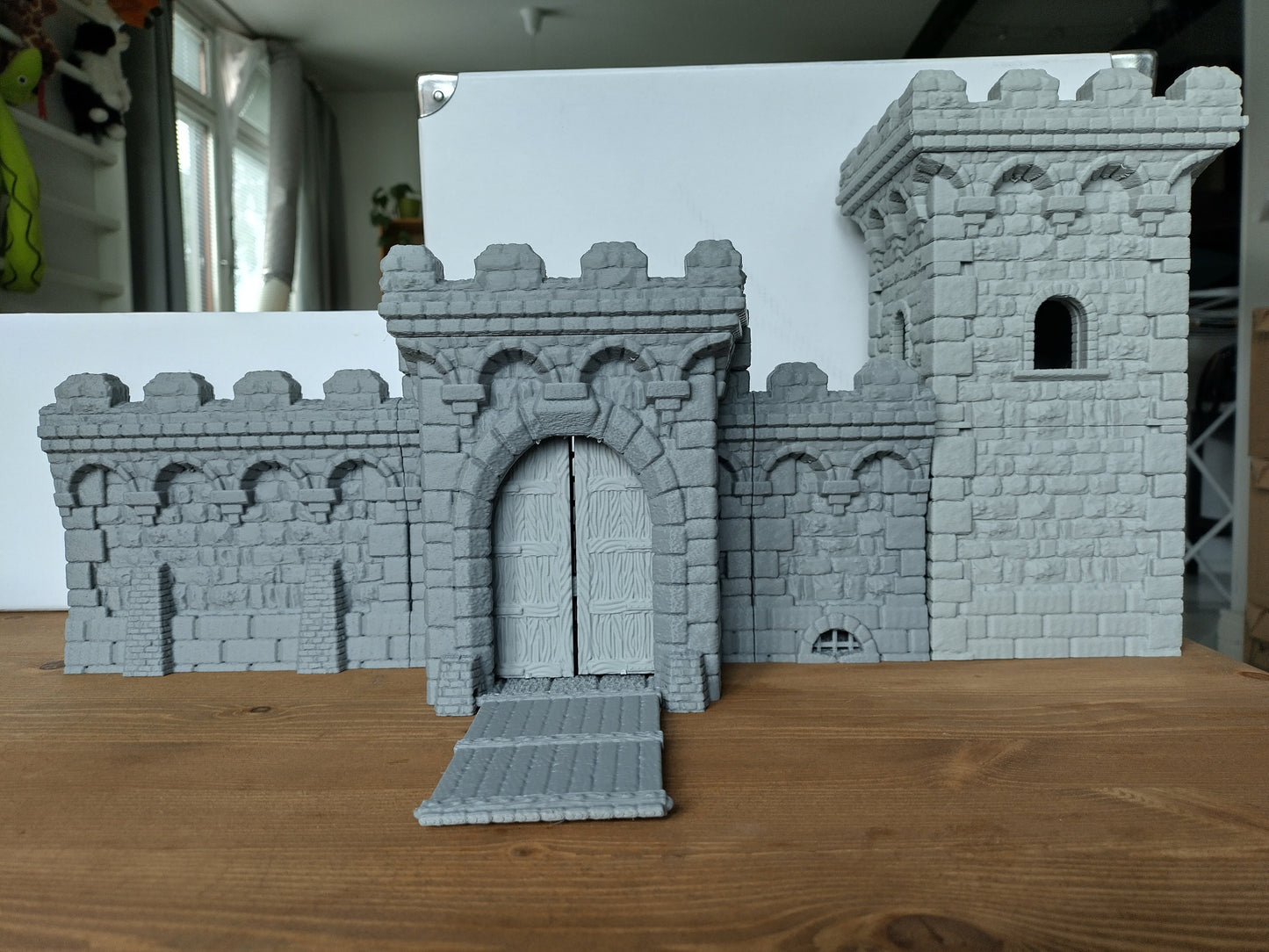 Large gatehouse 28mm wargaming terrain | Part of The Fortress set