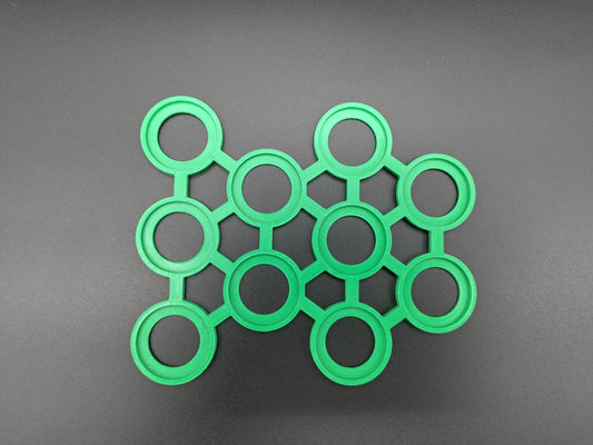 Movement tray for 28mm ound bases  10 slots