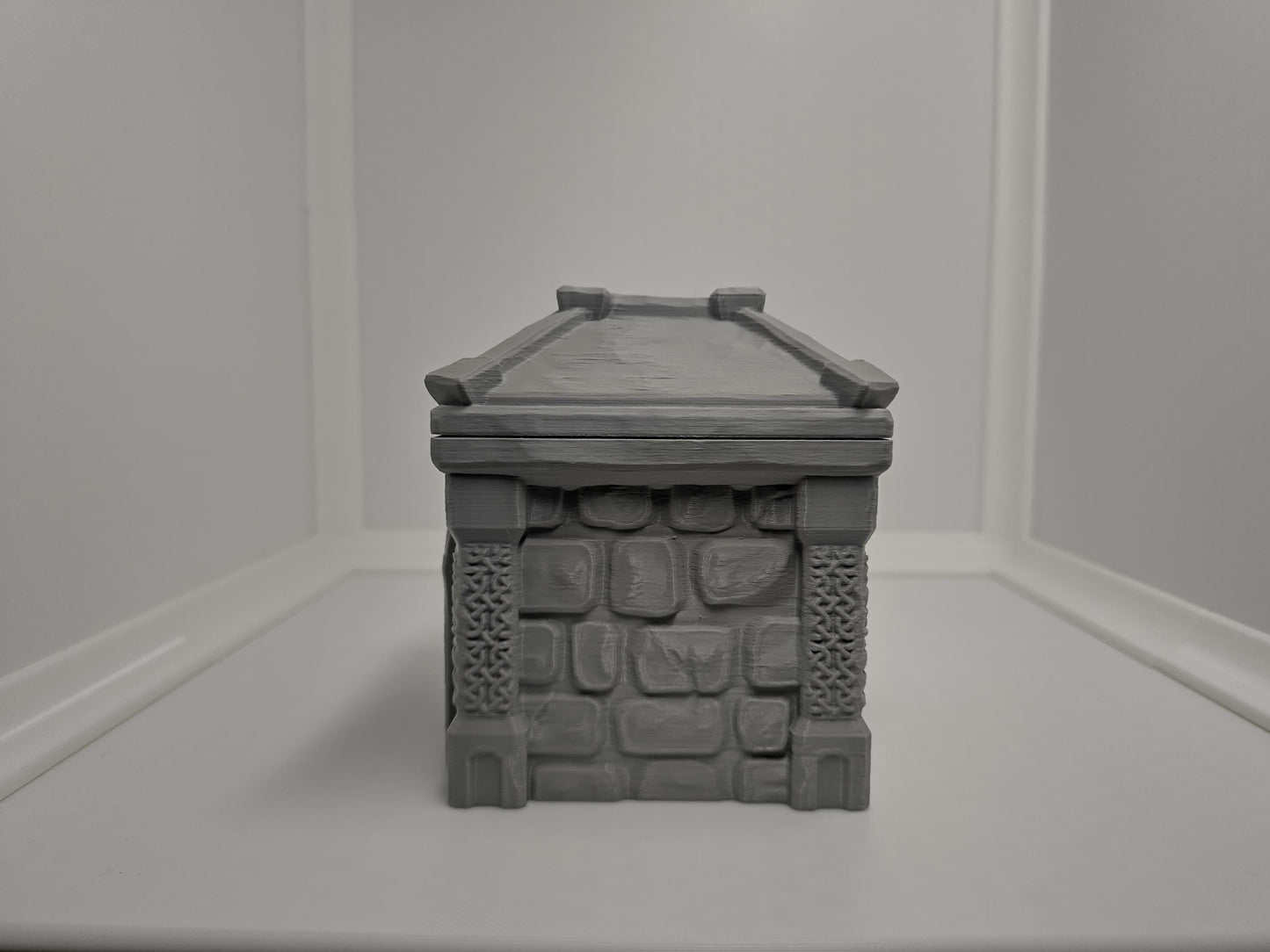 Dwarven dice box | 3d printed accessory for tabletop RPGs, war games and other dice games