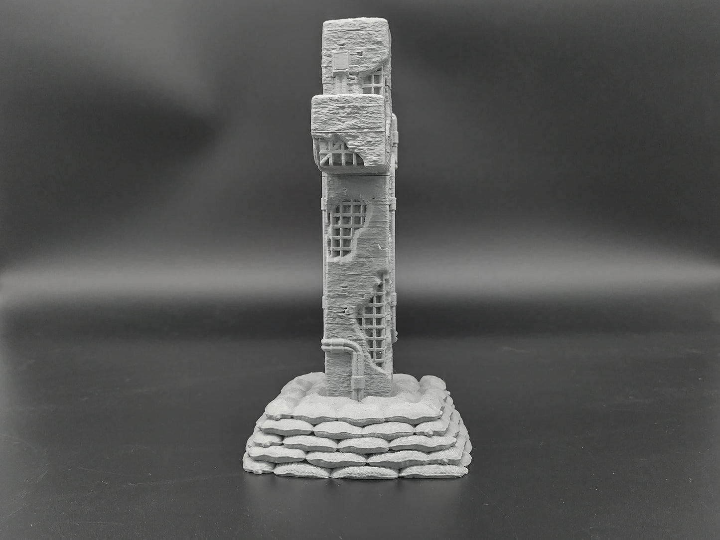 Concrete cross wargaming scatter terrain - Sci-Fi grimdark terrain | Trench Warfare Zone