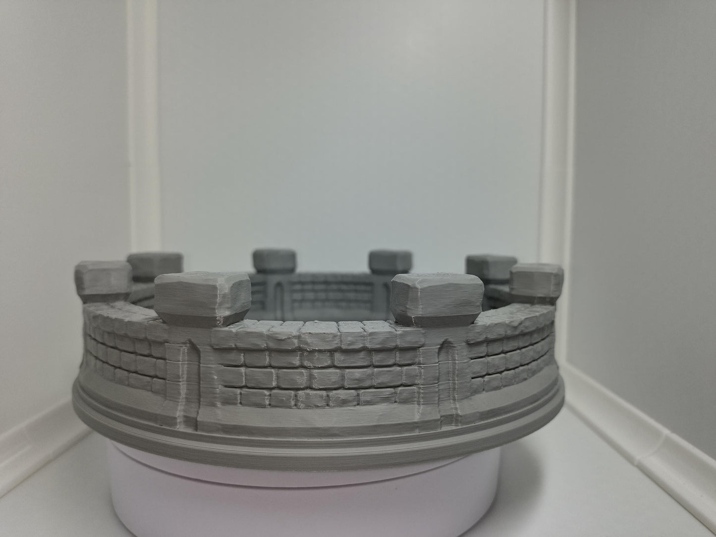 Dwarven walled dice tray | 3d printed accessory for tabletop RPGs and war games