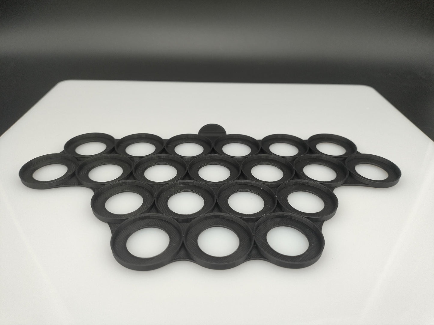 Movement tray 28mm 20 slots round bases for various tabletop games