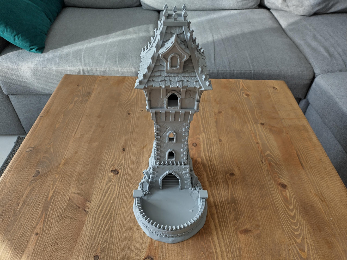 Bat lair dice tower for TTRPGs and other tablet top dice games  | 3d printed accessory for dice games