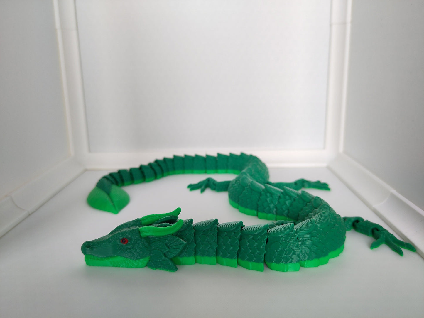 Articulating leaf dragon | 3D printed
