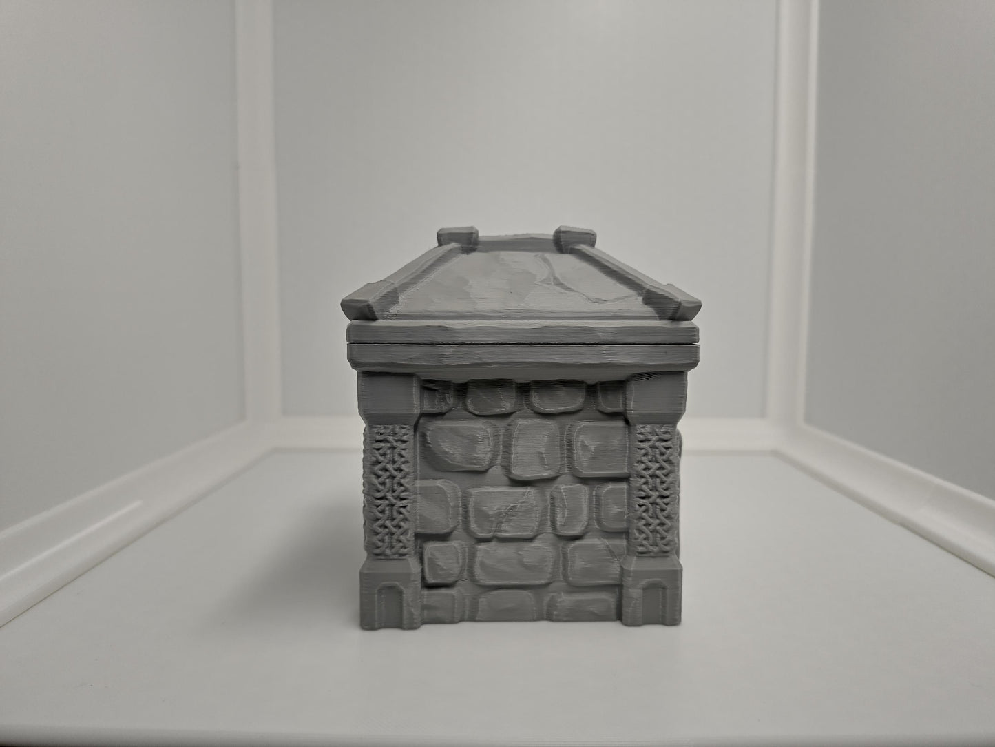 Dwarven dice box | 3d printed accessory for tabletop RPGs, war games and other dice games