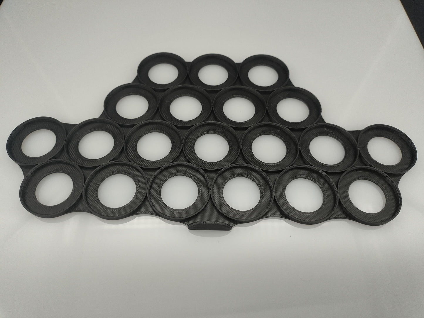 Movement tray 28mm 20 slots round bases for various tabletop games