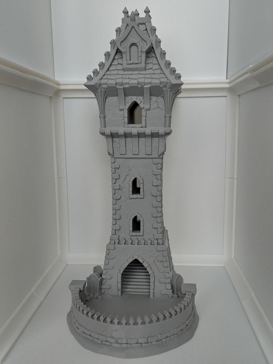 Bat lair dice tower for TTRPGs and other tablet top dice games  | 3d printed accessory for dice games