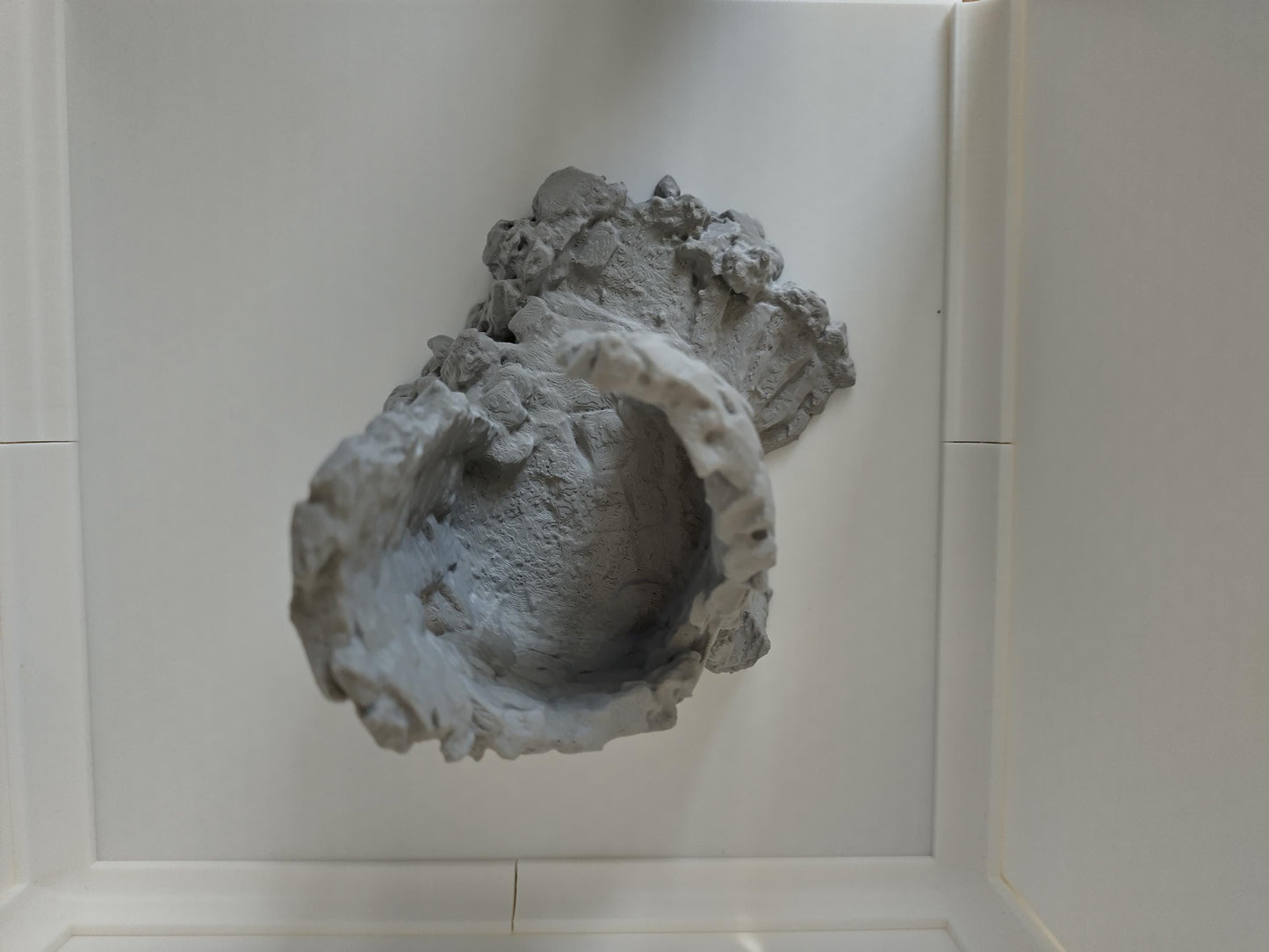 Tower ruin with stairs on a rock | 3D printed wargaming & rpg terrain