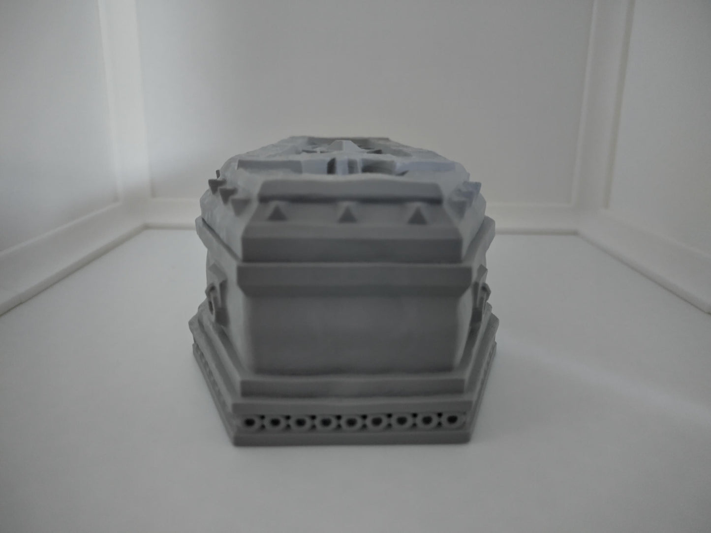 Coffin dice box |  batlord's lair dice storage | 3d printed accessory for tabletop and war games
