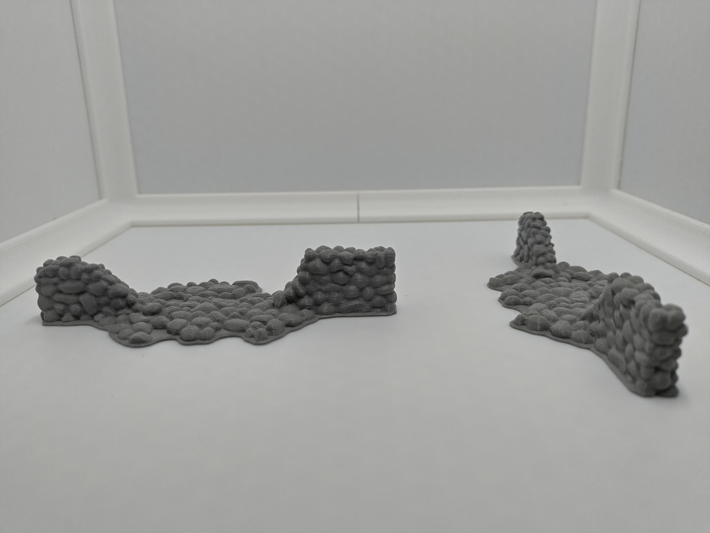 Stone walls scatter terrain 28mm scale | Fences for wargaming, RPGs and other miniature games