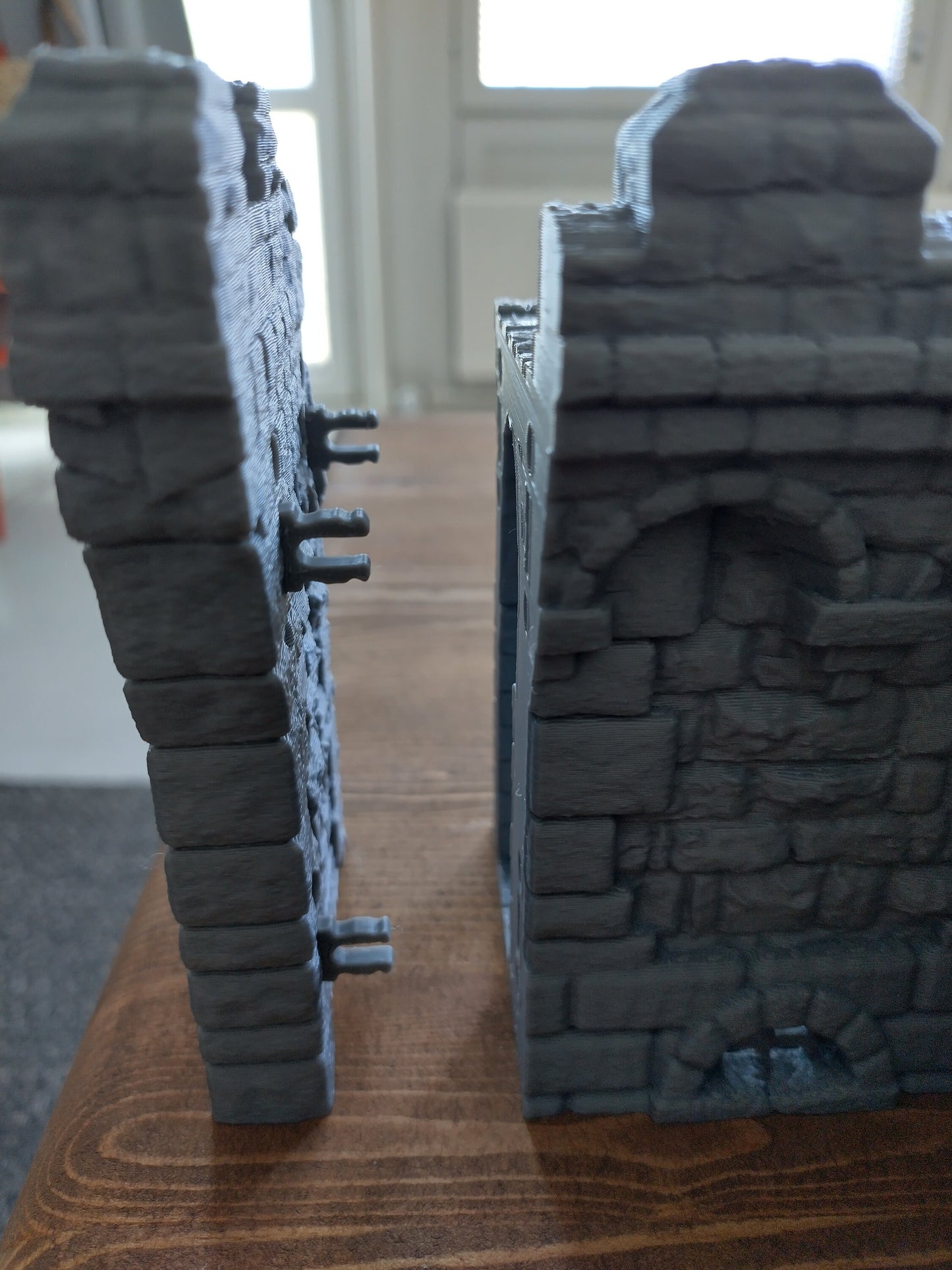 Modular walls 28mm wargaming terrain - make your own fortress! | Part of The Fortress set