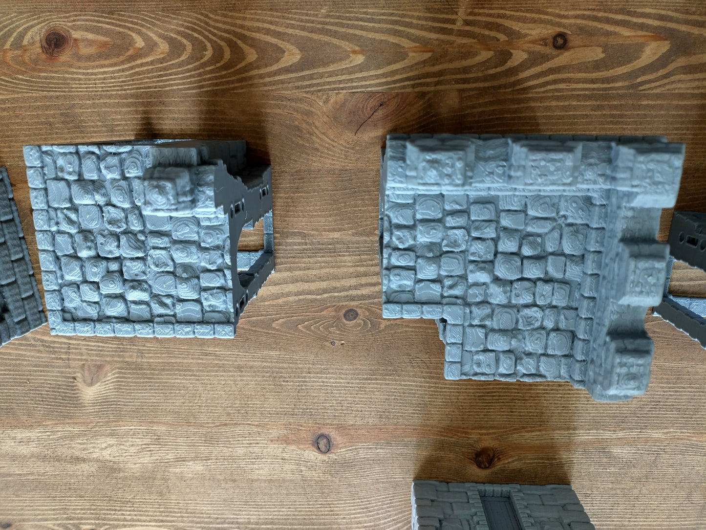 Modular walls 28mm wargaming terrain - make your own fortress! | Part of The Fortress set
