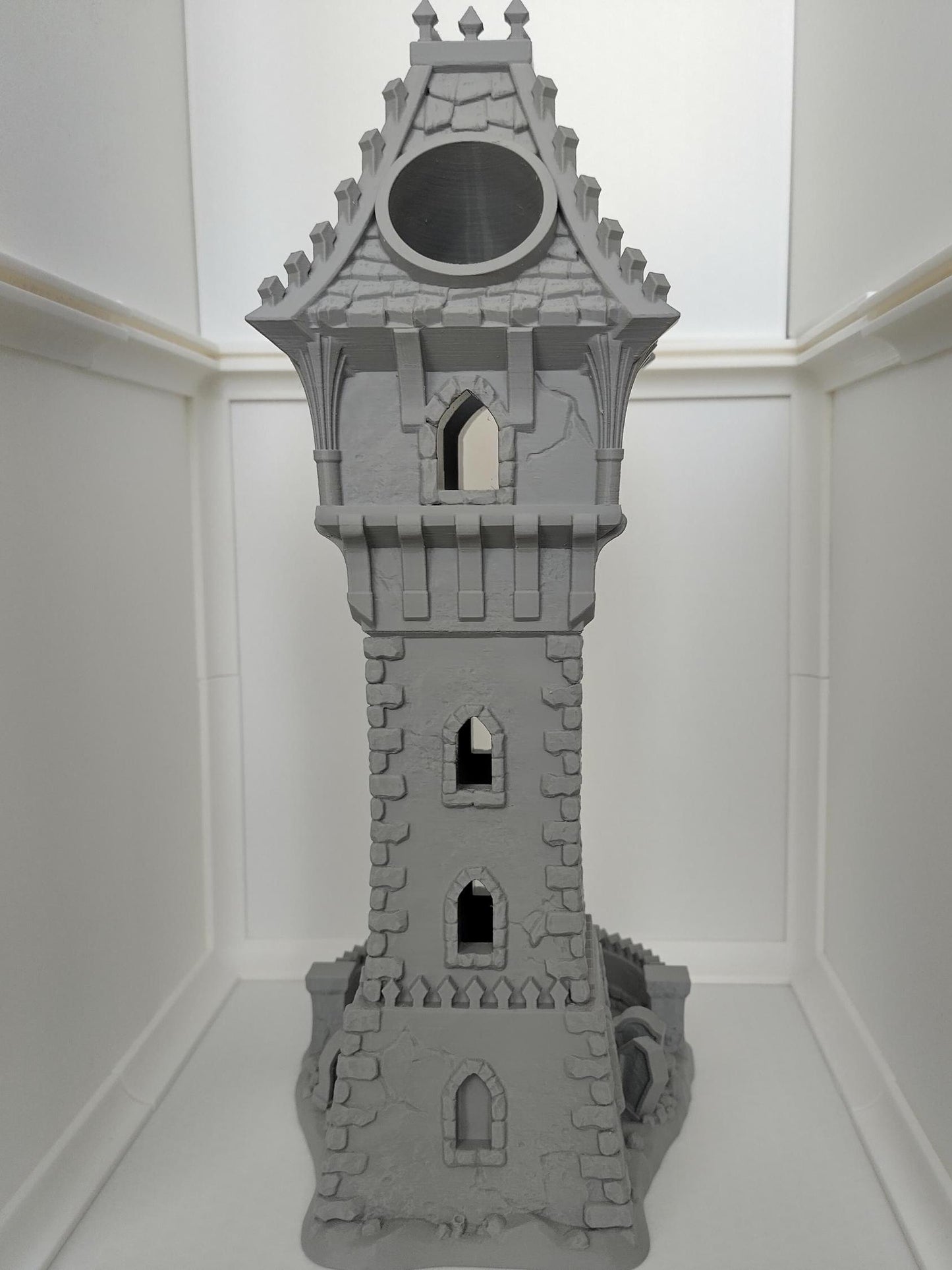 Bat lair dice tower for TTRPGs and other tablet top dice games  | 3d printed accessory for dice games