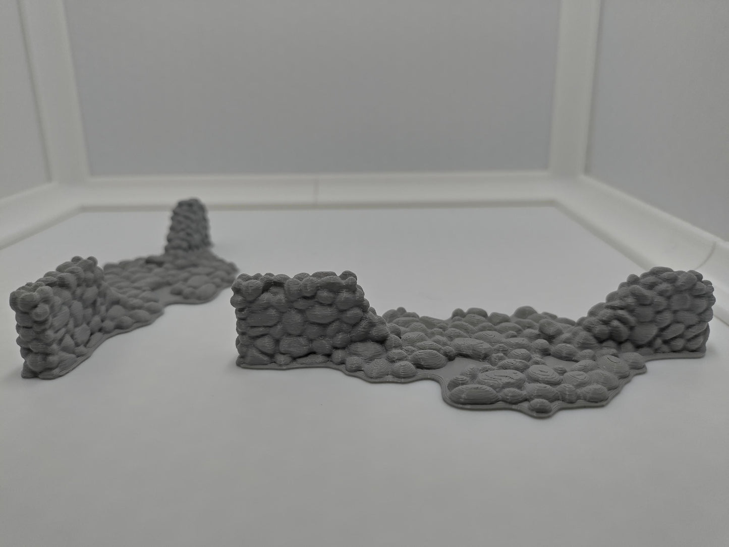 Stone walls scatter terrain 28mm scale | Fences for wargaming, RPGs and other miniature games