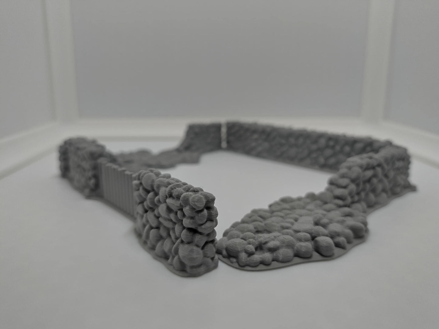 Stone walls scatter terrain 28mm scale | Fences for wargaming, RPGs and other miniature games