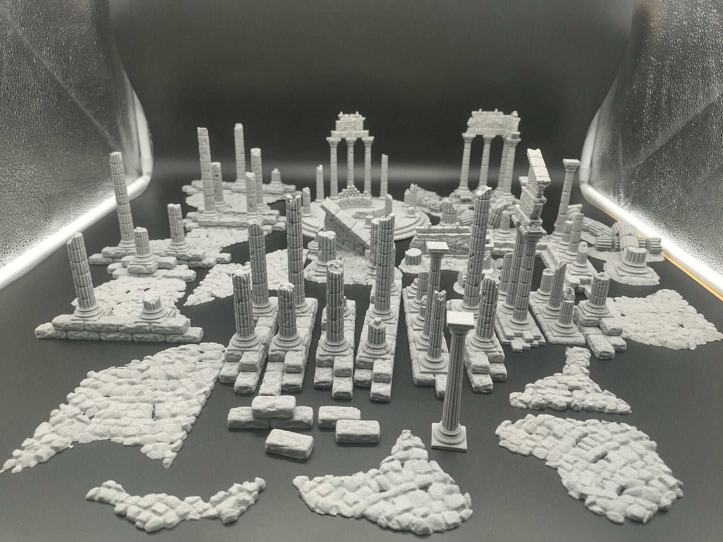 Greek ruins terrain set | designed for 28mm miniatures | core set and full set available