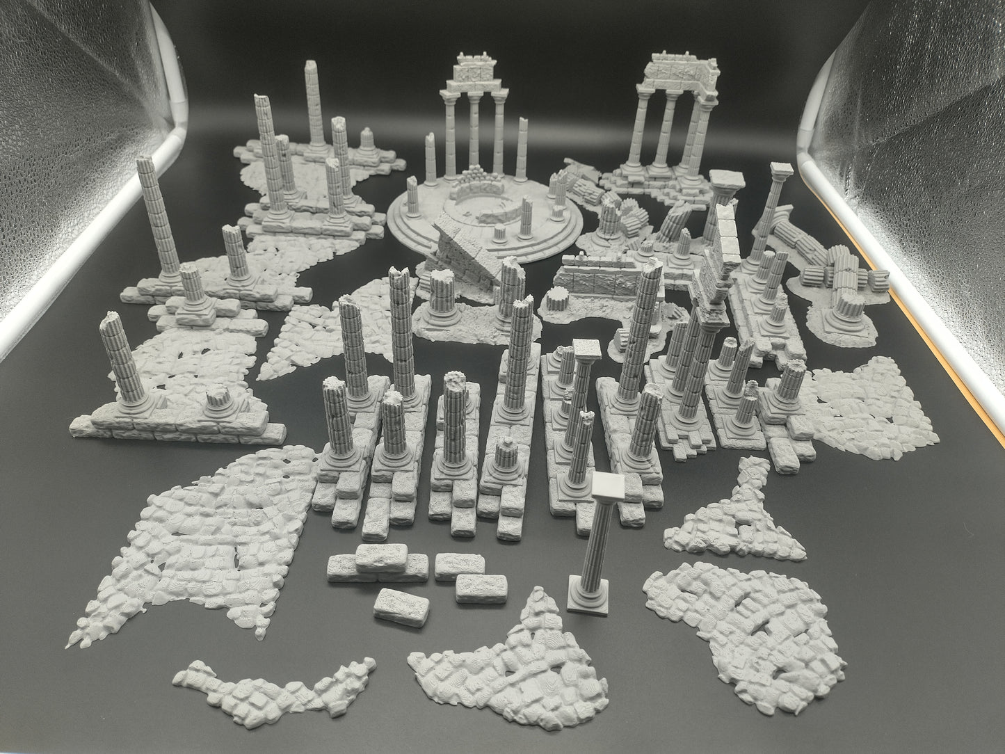 Greek ruins terrain set | designed for 28mm miniatures | core set and full set available