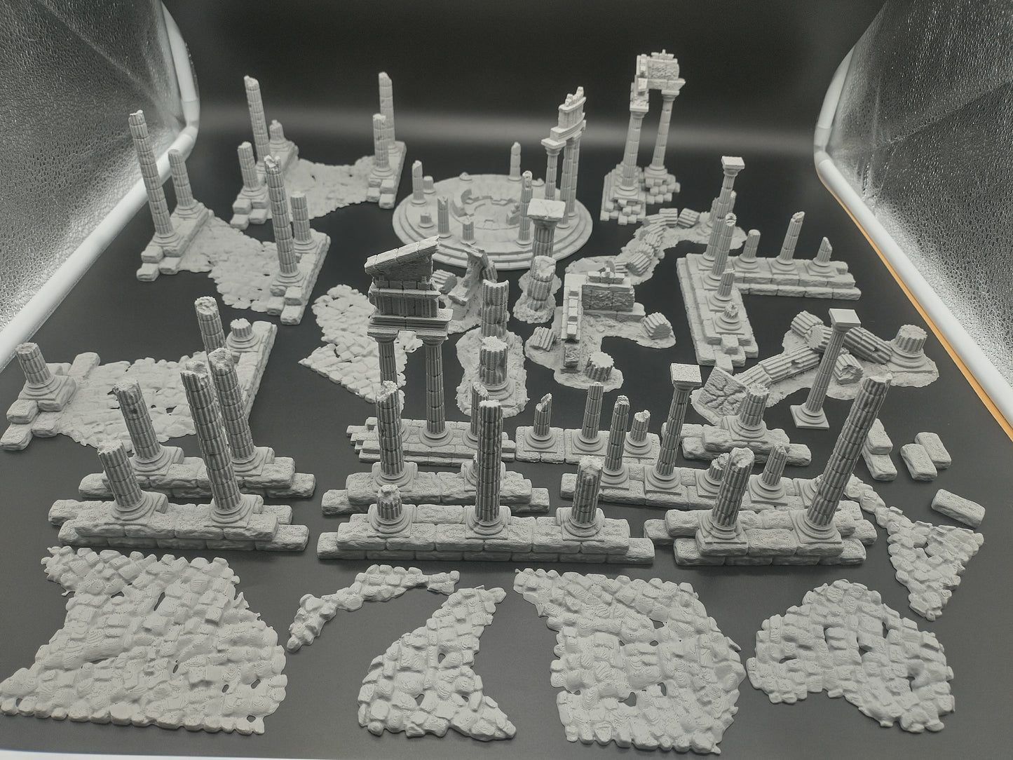 Greek ruins terrain set | designed for 28mm miniatures | core set and full set available