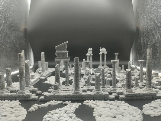 Greek ruins terrain set | designed for 28mm miniatures | core set and full set available