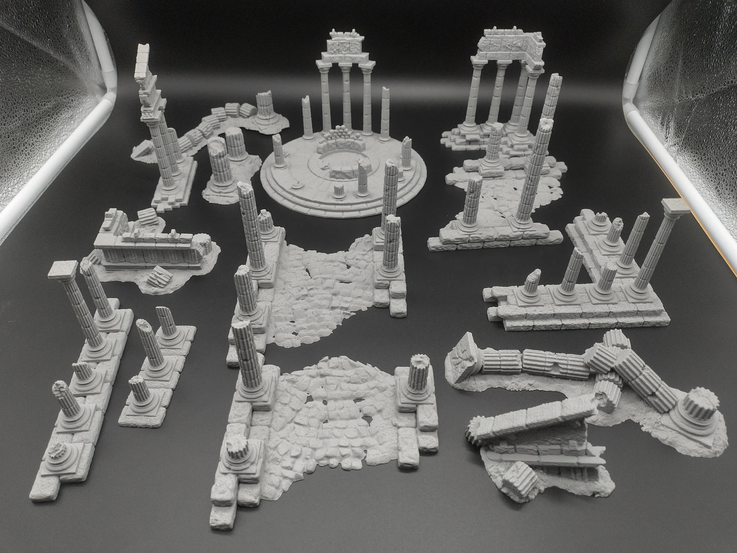 Greek ruins terrain set | designed for 28mm miniatures | core set and full set available