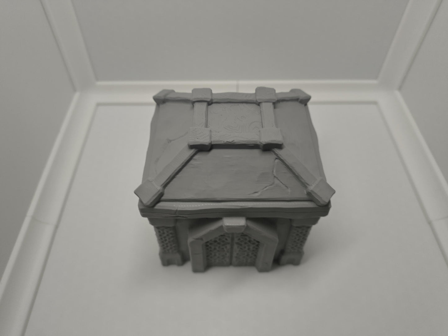 Dwarven dice box | 3d printed accessory for tabletop RPGs, war games and other dice games