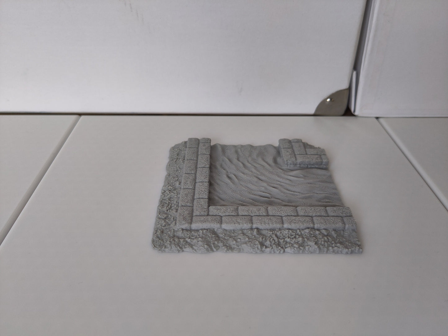 Modular moat terrain for 28mm scale tabletop games | Part of The Fortress set