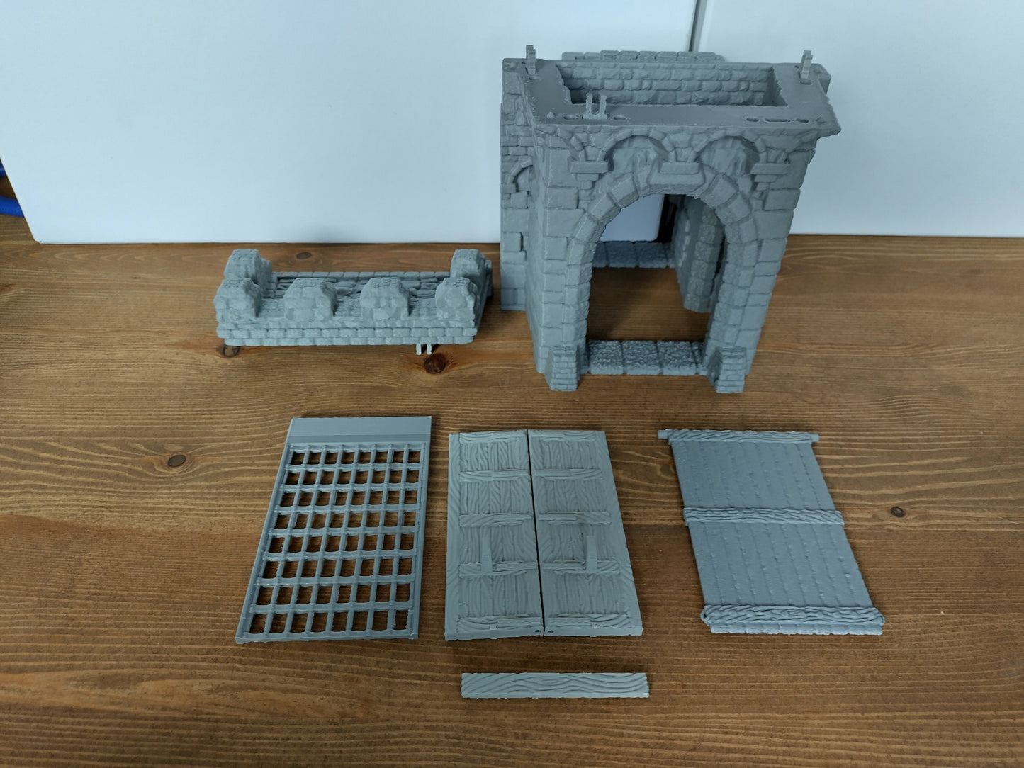 Large gatehouse 28mm wargaming terrain | Part of The Fortress set