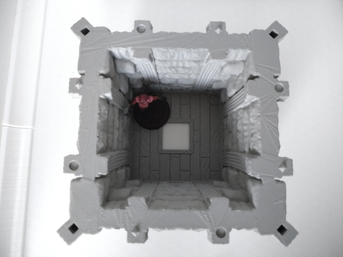 Medieval tower house for 28mm scale with playable interior | 3D printed terrain | magnetisable | house 3 of the small village set