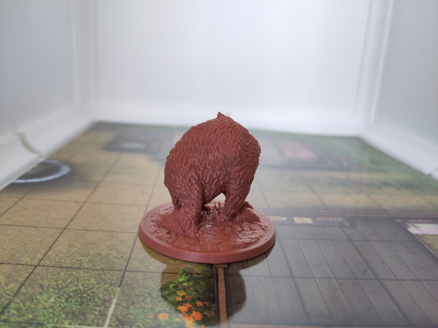 Owlbear miniatures for D&D and other RPG systems  | 3d printed dungeons and dragons large monster