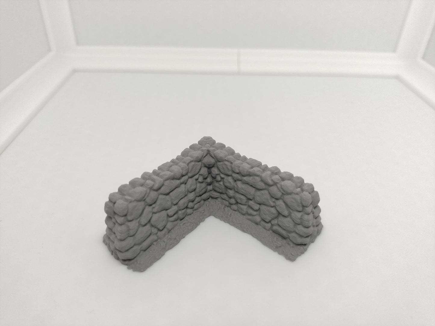 Stone walls for miniature games 3D printed | 28mm scale | scatter terrain