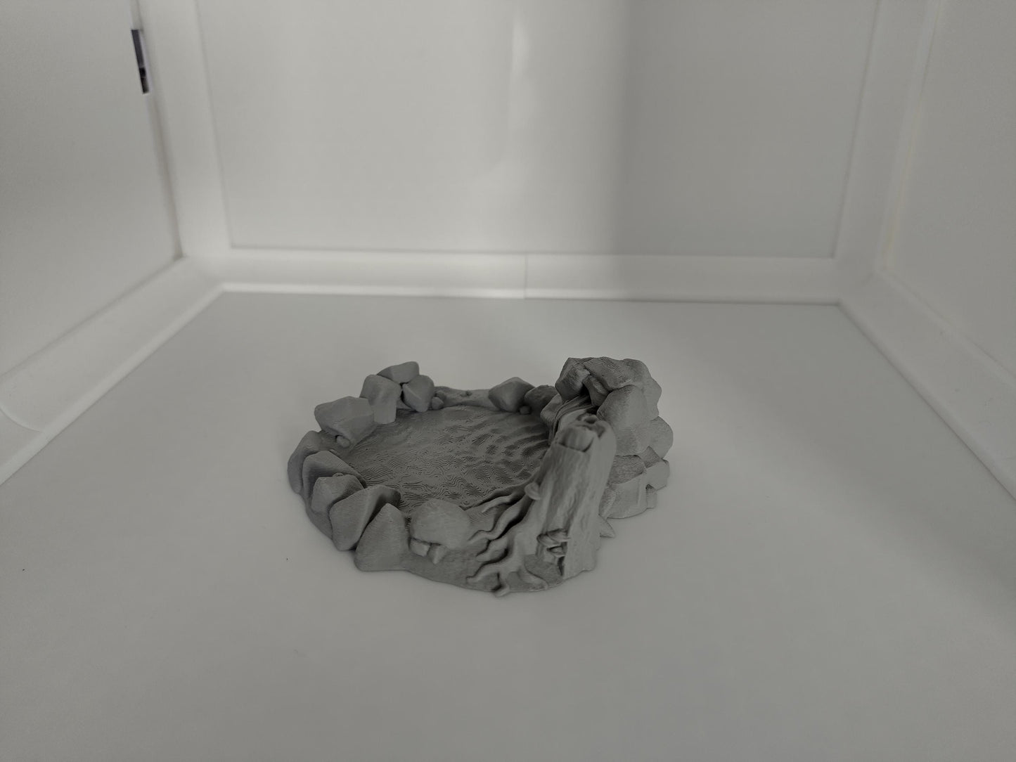 Spring with a pond | 3D printed wargaming & rpg miniature terrain