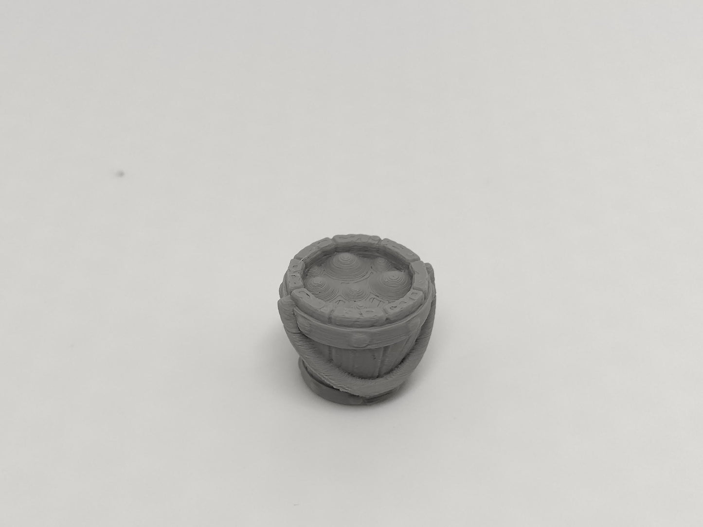 Miniature buckets, jars, buckets with oil  | scatter terrain | 3D printed