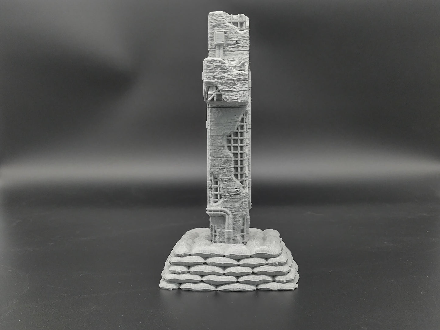 Concrete cross wargaming scatter terrain - Sci-Fi grimdark terrain | Trench Warfare Zone